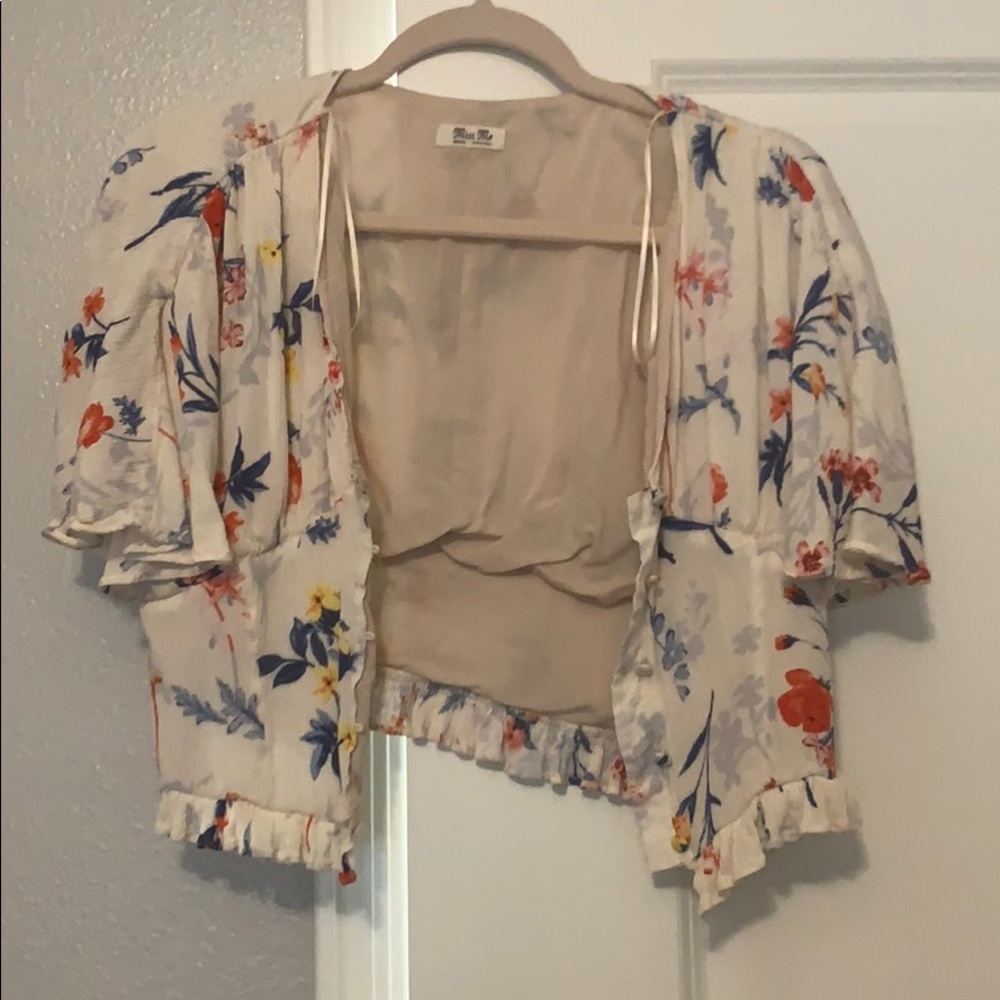 Miss me crop top